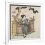 Mono Iwanu Hana 'Silent Flowers'-Yanagawa Shigenobu II-Framed Giclee Print