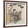 Mono Iwanu Hana 'Silent Flowers'-Yanagawa Shigenobu II-Framed Giclee Print