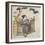 Mono Iwanu Hana 'Silent Flowers'-Yanagawa Shigenobu II-Framed Giclee Print