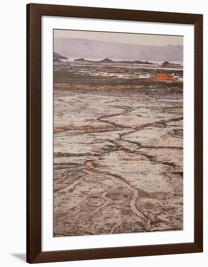 Mono Lake Mudflats-J^ Corsi-Framed Limited Edition