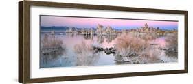 Mono Lake Sunset-Alain Thomas-Framed Photographic Print