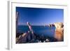 Mono Lake Tufa Towers, California-George Oze-Framed Photographic Print