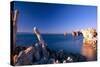 Mono Lake Tufa Towers, California-George Oze-Stretched Canvas