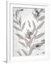 Mono Leaves 1-Kimberly Allen-Framed Art Print