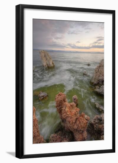 Mono Morning Lakeside Scene, Sierra Nevada-Vincent James-Framed Photographic Print