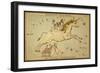 Monoceros and Canis Minor Constellations, 1825-Science Source-Framed Giclee Print
