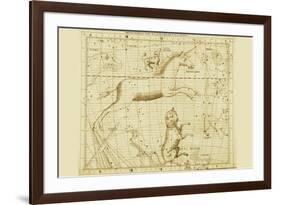 Monoceros Canis Major and Minor Navis Lepus-Sir John Flamsteed-Framed Premium Giclee Print