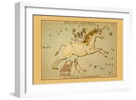 Monoceros, Canis Minor, and Atelier Typographique-Aspin Jehosaphat-Framed Art Print