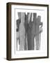 Monochromatic Smears 1-Smith Haynes-Framed Art Print