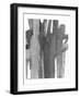 Monochromatic Smears 1-Smith Haynes-Framed Art Print