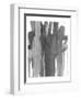 Monochromatic Smears 1-Smith Haynes-Framed Art Print