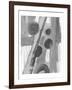 Monochromatic Smears 2-Smith Haynes-Framed Art Print