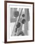 Monochromatic Smears 2-Smith Haynes-Framed Art Print