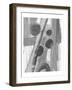 Monochromatic Smears 2-Smith Haynes-Framed Art Print