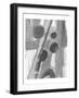 Monochromatic Smears 2-Smith Haynes-Framed Art Print