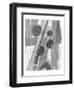 Monochromatic Smears 2-Smith Haynes-Framed Art Print