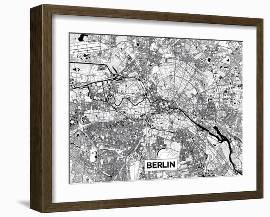 Monochrome Deco - Berlin-Olivier Gratton-Gagne-Framed Giclee Print