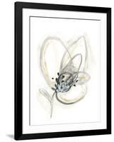 Monochrome Floral Study V-June Vess-Framed Art Print