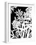 Monochrome Foliage IV-PI Studio-Framed Art Print