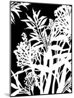 Monochrome Foliage IV-PI Studio-Mounted Art Print