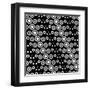 Monochrome Geometric Background-Maksim Krasnov-Framed Art Print