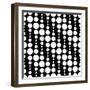 Monochrome Geometric Design-Maksim Krasnov-Framed Art Print