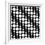 Monochrome Geometric Design-Maksim Krasnov-Framed Art Print