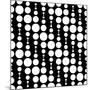 Monochrome Geometric Design-Maksim Krasnov-Mounted Art Print