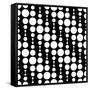 Monochrome Geometric Design-Maksim Krasnov-Framed Stretched Canvas