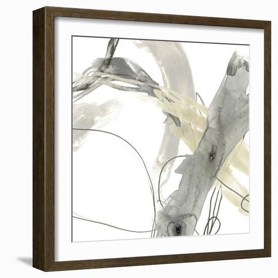 Monochrome Momentum III-June Vess-Framed Art Print