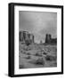 Monochrome Monument Valley-Bethany Young-Framed Photographic Print