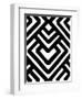 Monochrome Patterns 6-Natasha Marie-Framed Giclee Print