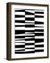 Monochrome Patterns 7-Natasha Marie-Framed Giclee Print