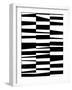 Monochrome Patterns 7-Natasha Marie-Framed Giclee Print