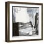 Monochrome Remnants IV-Victoria Barnes-Framed Art Print