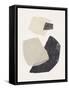 Monochrome Shapes #1-Alisa Galitsyna-Framed Stretched Canvas