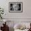 Monochrome Succulent V-Erin Berzel-Framed Photographic Print displayed on a wall