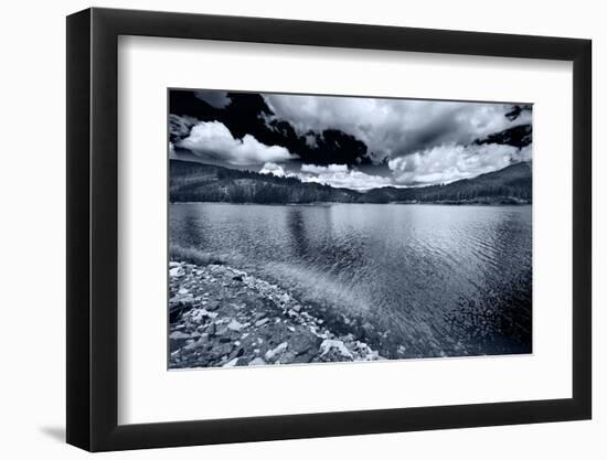 Monochrome Toned Landscape-Xilius-Framed Photographic Print