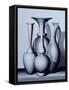 Monochrome Vessel Assemblage-Brian Irving-Framed Stretched Canvas