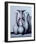 Monochrome Vessel Assemblage-Brian Irving-Framed Giclee Print