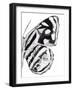 Monochrome Wings IV-Annie Warren-Framed Art Print