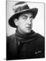 Monocled Austrian Born Film Director Fritz Lang During His Days at Germany's Ufa Studios-null-Mounted Premium Photographic Print