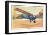 Monocoupe Airplane-null-Framed Art Print