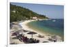 Monodendri beach, Paxos, Ionian Islands, Greek Islands, Greece, Europe-Stuart Black-Framed Photographic Print