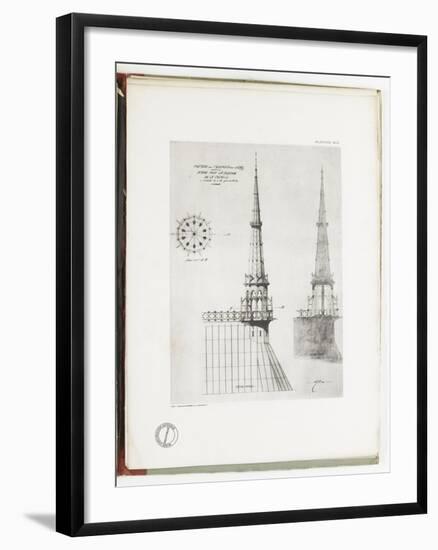 Monographie de la restauration du Château de Saint Germain en Laye-null-Framed Giclee Print
