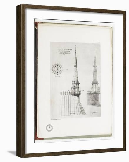 Monographie de la restauration du Château de Saint Germain en Laye-null-Framed Giclee Print