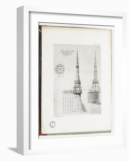 Monographie de la restauration du Château de Saint Germain en Laye-null-Framed Giclee Print