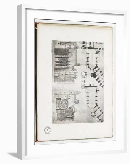 Monographie de la restauration du Château de Saint Germain en Laye-null-Framed Giclee Print