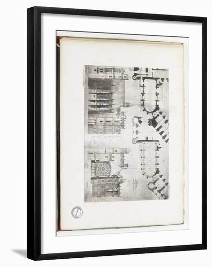 Monographie de la restauration du Château de Saint Germain en Laye-null-Framed Giclee Print