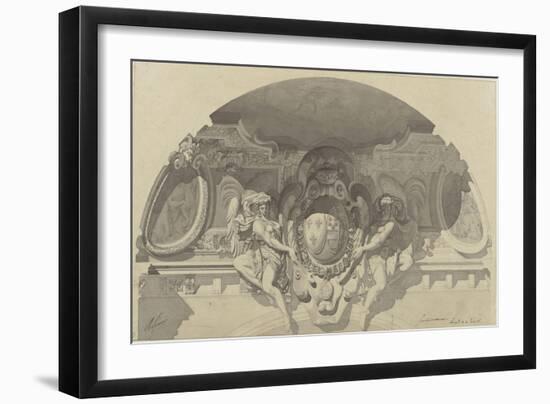 Monographie du palais de Fontainebleau : Chapelle de la Trinité-Rodolphe Pfnor-Framed Giclee Print